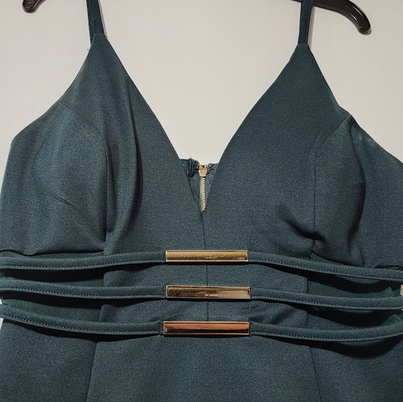 Papaya Dark Teal Dress - Picture 3 of 12